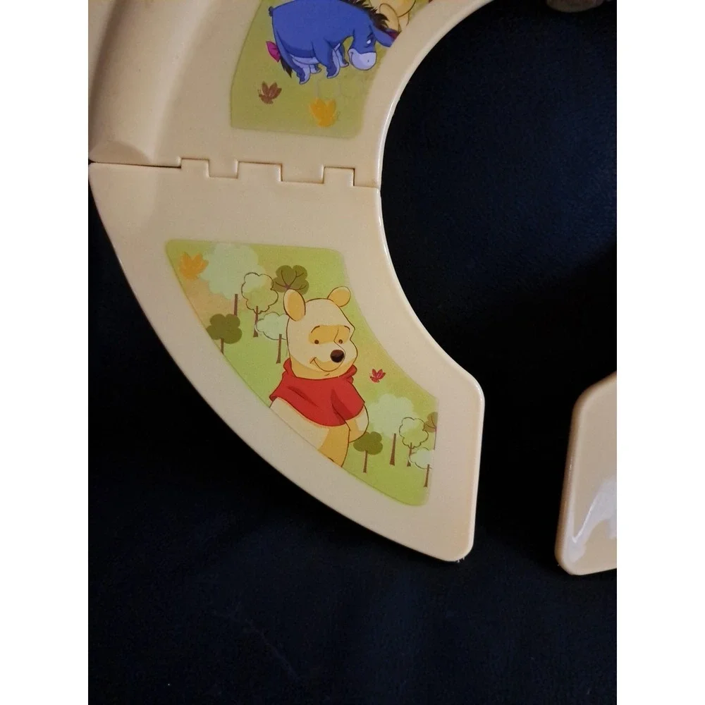 Disney Winnie The Pooh Travel Potty Portable Foldable Kids Toilet Seat Cover